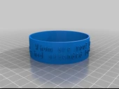 Byr Farklı yazı tipleri gösteren bilezikler (Sadece Plastik Aparattır!!!) 3D thumbnail 4