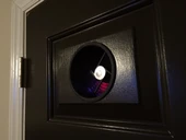 Byr 120mm Medya Kapısı Fan Havalandırma Güzellik Yüzük. (Sadece Plastik Aparattır!!!) 3D thumbnail 1