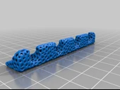 Byr Bir diş macunu standı ve diş fırçaları için bir raf. (Sadece Plastik Aparattır!!!) 3D thumbnail 2