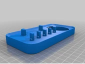 Byr Diş fırçası standı (Braun oral b) (Sadece Plastik Aparattır!!!) 3D - 1