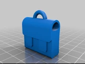 Byr Özelleştirilebilir Okul Çantası Anahtarları (Sadece Plastik Aparattır!!!) 3D - 2