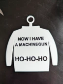 Byr Die Hard Noel kazak süslemesi (Sadece Plastik Aparattır!!!) 3D - 3