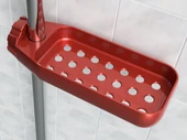 Byr Şampuan ve sabun için ekstra uzun duş rafı (Sadece Plastik Aparattır!!!) 3D - 2