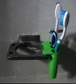 Byr Diş fırçası tutucu adaptörü (Sadece Plastik Aparattır!!!) 3D - 4