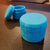 Byr İplikli dekoratif kutu (Sadece Plastik Aparattır!!!) 3D - 1