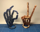 Byr Robot El: Yerinde Yazdır ve Sıkıştırılabilir (Sadece Plastik Aparattır!!!) 3D thumbnail 3