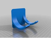 Byr Xiaomi Saç Kurutucu Duvar Montajı (Sadece Plastik Aparattır!!!) 3D - 1