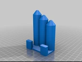 Byr Diş fırçası tutucu adaptörü (Sadece Plastik Aparattır!!!) 3D - 2