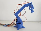 Byr Robotik kol (v.1) (Sadece Plastik Aparattır!!!) 3D thumbnail 1