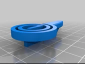 Byr Uyumlu tuvalet kağıdı tutucu (Sadece Plastik Aparattır!!!) 3D thumbnail 3