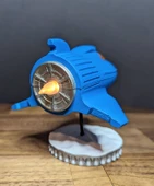 Byr Swoosh! Elektrik Çay Işık Broşürü (Sadece Plastik Aparattır!!!) 3D - 3