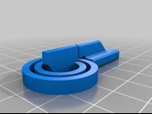 Byr Uyumlu tuvalet kağıdı tutucu (Sadece Plastik Aparattır!!!) 3D thumbnail 2