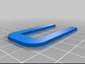 Byr 1997 Camaro arka yazı (Sadece Plastik Aparattır!!!) 3D thumbnail 4