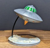 Byr İstila! Elektrik Çay Işığı UFO (Sadece Plastik Aparattır!!!) 3D - 1