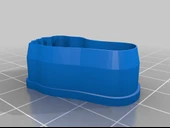 Byr Bebek Ayaklı Çerez Kesici (Sadece Plastik Aparattır!!!) 3D thumbnail 3