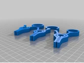 Byr Bir yerde asmak için yüzüklerle çip çanta klips v7 (Sadece Plastik Aparattır!!!) 3D - 1