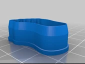 Byr Bebek Ayaklı Çerez Kesici (Sadece Plastik Aparattır!!!) 3D thumbnail 2