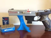 Byr 2 renkli baskı için Benelli logosuyla .22 cephane tepsisi (özellikle CCI markası takım elbise). Tabanca standı Benelli. (Sadece Plastik Aparattır!!!) 3D - 1