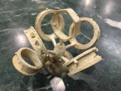 Byr Yüzük gösterileri: Kuyumcular için OpenScad (Sadece Plastik Aparattır!!!) 3D thumbnail 4