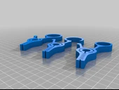 Byr Bir yerde asmak için yüzüklerle çip çanta klips v7 (Sadece Plastik Aparattır!!!) 3D - 2