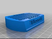 Byr 2 renkli baskı için Benelli logosuyla .22 cephane tepsisi (özellikle CCI markası takım elbise). Tabanca standı Benelli. (Sadece Plastik Aparattır!!!) 3D - 4