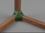 Byr Basit kare köşe için köşe parantezleri (Sadece Plastik Aparattır!!!) 3D thumbnail 4