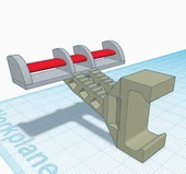 Byr Crocs yarış arabası spoyleri (Sadece Plastik Aparattır!!!) 3D - 3