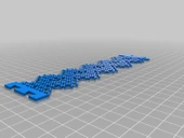 Byr Çift sarmal bilezik (Sadece Plastik Aparattır!!!) 3D - 1