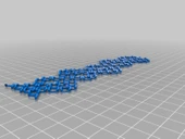 Byr Çift sarmal bilezik (Sadece Plastik Aparattır!!!) 3D - 2