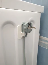 Byr Çamaşır makinesi için kablo tutucu (ve vb.) (Sadece Plastik Aparattır!!!) 3D - 3