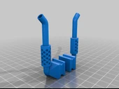 Byr Crocs araba/yarı kamyon egzozu (Sadece Plastik Aparattır!!!) 3D - 3