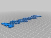 Byr Çift sarmal bilezik (Sadece Plastik Aparattır!!!) 3D - 3
