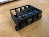 Byr 4 anahtar için anahtar kutusu (Sadece Plastik Aparattır!!!) 3D thumbnail 3