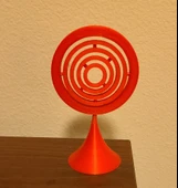 Byr Standlı 5 Yüzük Gimbal (Sadece Plastik Aparattır!!!) 3D - 4