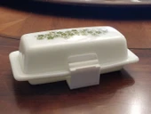 Byr Tereyağlı çanak menteşesi ve sapı - standart bir tereyağı tabağına bir menteşe ekleyin (Sadece Plastik Aparattır!!!) 3D - 4