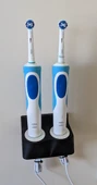 Byr Oral B çift elektrikli diş fırçası tutucu (Sadece Plastik Aparattır!!!) 3D - 2
