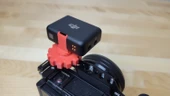 Byr DJI Mic Alıcı Kilitli Soğuk Ayakkabı Vidası Adaptör (Sadece Plastik Aparattır!!!) 3D - 2