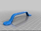 Byr Dolap kapı kolu, kapı kolu 150mm (Sadece Plastik Aparattır!!!) 3D - 3