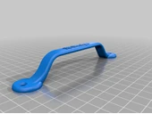 Byr Dolap kapı kolu, kapı kolu 150mm (Sadece Plastik Aparattır!!!) 3D - 1