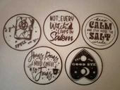 Byr Cadı bardak altlığı (Sadece Plastik Aparattır!!!) 3D - 1