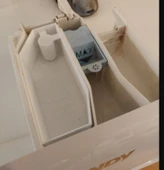 Byr Şeker Dispenser Tanister Konteyner Çamaşır Makinesi Sıvı Deterjanı (Sadece Plastik Aparattır!!!) 3D - 4