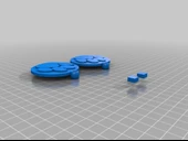 Byr Pençe baskı anahtar zinciri fermuar çekme (Sadece Plastik Aparattır!!!) 3D - 2