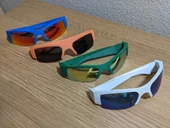 Byr Yarım çerçeve güneş gözlüğü (Sadece Plastik Aparattır!!!) 3D - 4