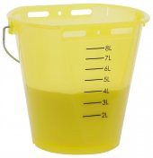 Şeffaf Sarı Tekli Buzağı Emzirme Kovası - 1