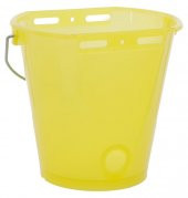 Şeffaf Sarı Tekli Buzağı Emzirme Kovası - 2