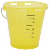 Şeffaf Sarı Tekli Buzağı Emzirme Kovası - 3