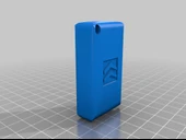 Byr Anahtarlık ve çare kutusu (hap kutusu ile anahtarlık) (Sadece Plastik Aparattır!!!) 3D - 3