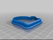 Byr Çerez kesici Noel ve Yeni Yıl (Sadece Plastik Aparattır!!!) 3D - 2