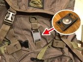 Byr Apple Airtag Molle ve Universal 25mm dokuma montajı (Sadece Plastik Aparattır!!!) 3D - 2