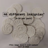 Byr SCP Vakfı - MTF Insignias (Paket 1/5) (Sadece Plastik Aparattır!!!) 3D - 2